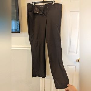Women's chocolate brown NY&Co 7th Avenue dress pants, size 14